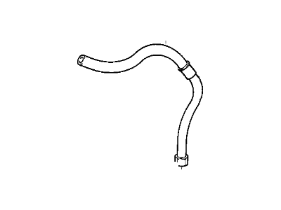 1994 BMW 540i Cooling Hose - 17221728943