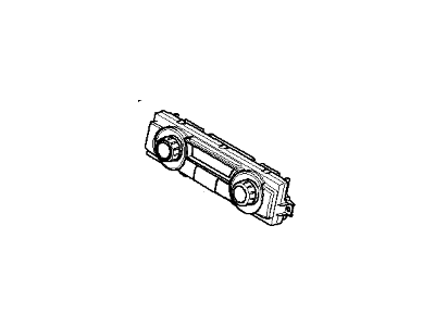 BMW X6 A/C Switch - 64119215514