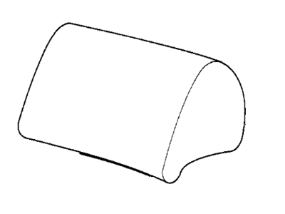 BMW 52208163187 Head Rest Cloth