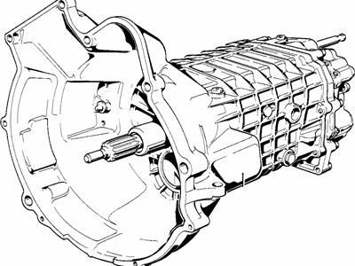 BMW 325ix Transmission Assembly - 23001221207