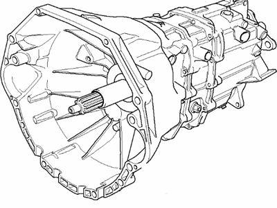 BMW 318i Transmission Assembly - 23001434246