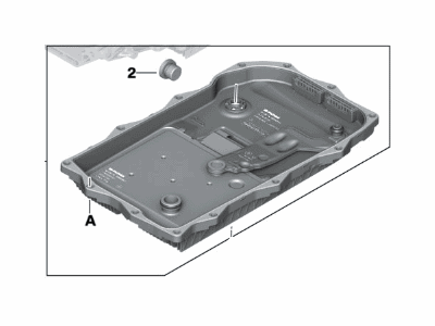 2013 BMW ActiveHybrid 3 Transmission Pan - 24118632188