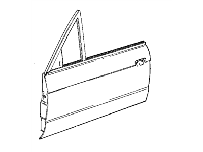 BMW 41511959001 Door Front Left