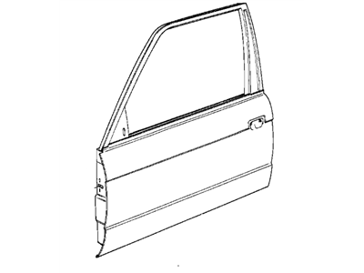 BMW 41511965018 Door, Front, Right