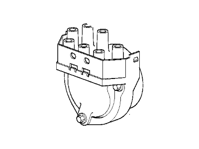 BMW 325i Distributor Cap - 12111715905