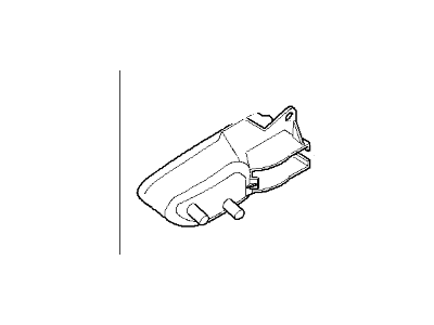 BMW 328Ci Interior Door Handle - 51418237587