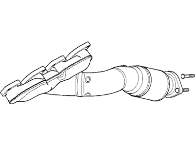 BMW Exhaust Manifold - 11621437496