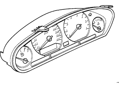 1997 BMW Z3 Tachometer - 62118371581