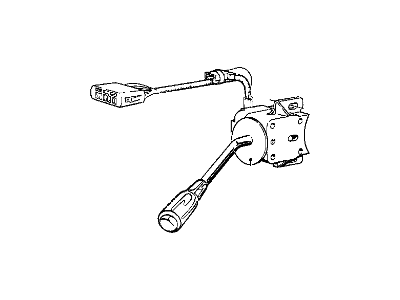 BMW 61311363653 Dip-Dim Control Turn Signal Switch