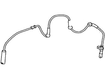 BMW 34526756384 Abs Speed Sensor 34526756384 BMW Abs Speed Sensor Illustration 1 of 1