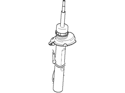 31306759248 Genuine BMW Front Right Spring Strut | BMW Parts