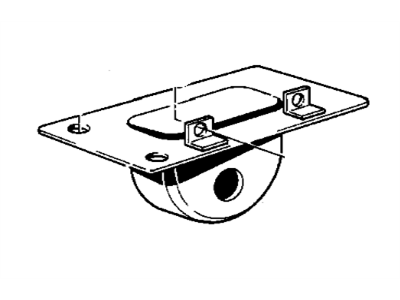 BMW 25161205394 Supporting Bracket