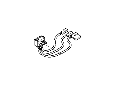 BMW 61318413895 Switch For Longit./Vertical Adjustm.,Left