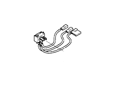 BMW Z3 Seat Switch - 61318410675