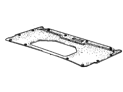 BMW 51491886555 Trim Panel, Trunk Lid