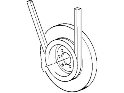 BMW 11231284195 Belt Drive Vibration Damper