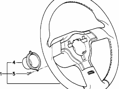 1985 BMW 318i Steering Wheel - 32332226086