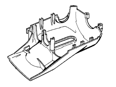 BMW 61351093295 Ring Antenna Adapter