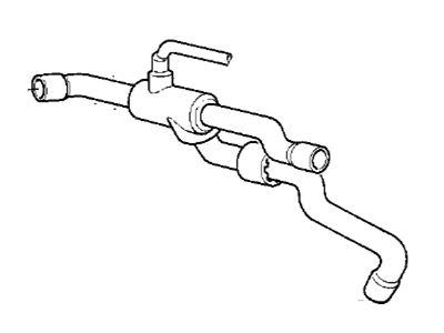 1997 BMW 750iL Cooling Hose - 64218390765