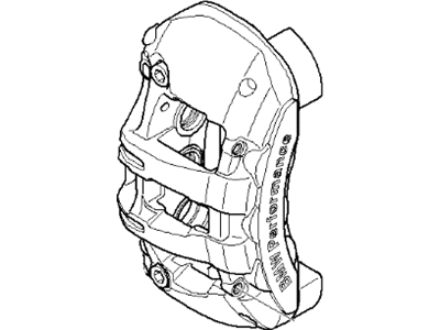 BMW 328i Brake Caliper - 34116786742