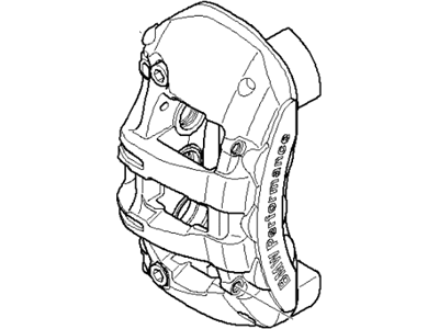 2007 BMW 328i Brake Caliper - 34116786741