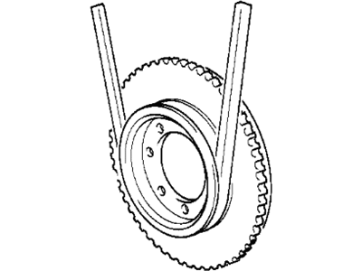 1993 BMW M5 Crankshaft Pulley - 11231315148