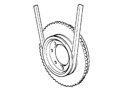 BMW 11231315357 Fan Belt