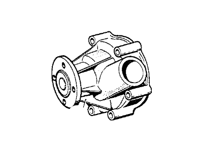 1978 BMW 633CSi Water Pump - 11519070757