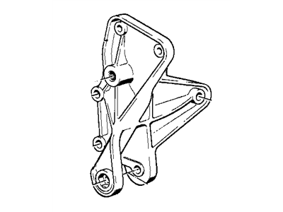 BMW 320i Alternator Bracket - 12311266828