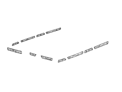 BMW 51419059184 Set Wood Strips