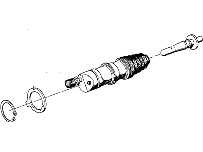 1971 BMW 3.0CS Clutch Slave Repair Kit - 21521103191