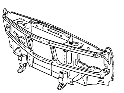 BMW 41131930984 Front Panel