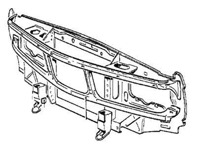 BMW 41331882795 Front Apron Upper Part