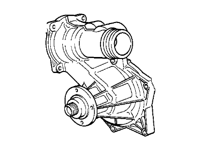 BMW 11510007043 Water Pump