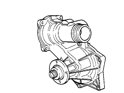 BMW 840Ci Water Pump - 11510004164