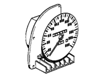 BMW 62121380432 Instrument Cluster Speedometer