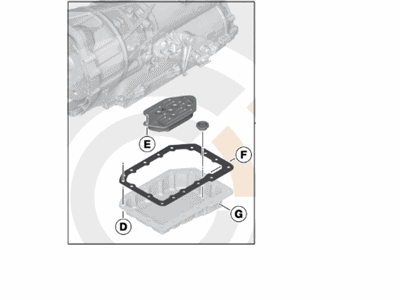 BMW 325is Automatic Transmission Filter - 24152333822