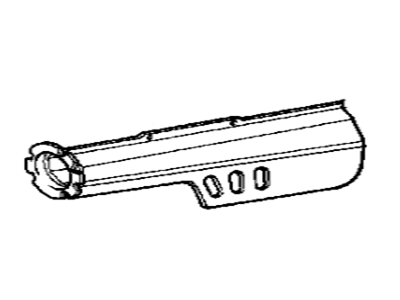 BMW 41118128605 Section Of Left Engine Support