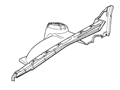 BMW 41148222776 Wheel Arch, Front Right