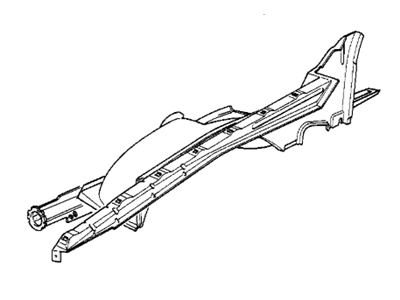 BMW 41148108774 Wheel Arch, Front Right