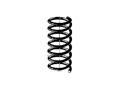 1967 BMW 1602 Coil Springs - 33531112101