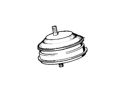 BMW 735i Motor And Transmission Mount - 11811139019