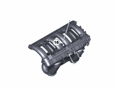 BMW X3 Intake Manifold - 11617584525