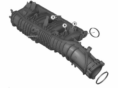 BMW 11617633558 Gasket, Throttle Body