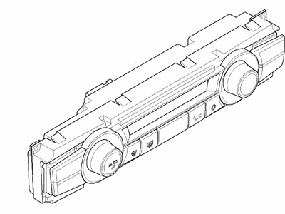 BMW 64119140709 Control Unit, Automatic Air Conditioner., Basis