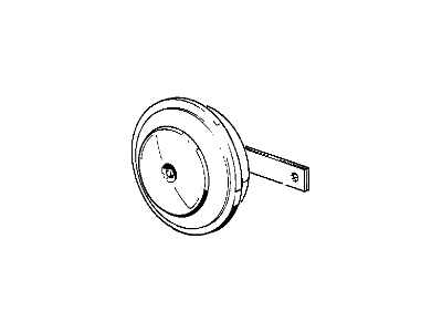 BMW 733i Horn - 61331367309