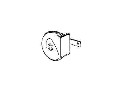 BMW 633CSi Horn - 61331371914