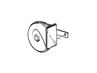 BMW 61332693381 Low Pitch Horn