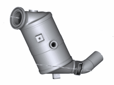 BMW 18308658639 Exchange Catalytic Converter Close To Engine