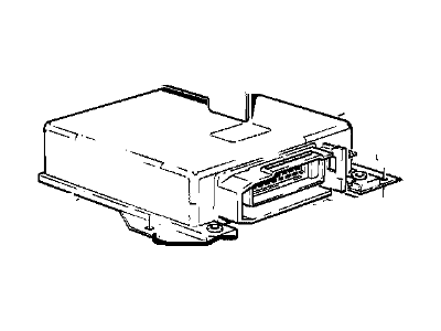 BMW 12141276267 Engine Control Module